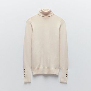 Zara Basic Turtleneck Sweater NWOT